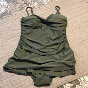 Shore shapes one piece swim suit